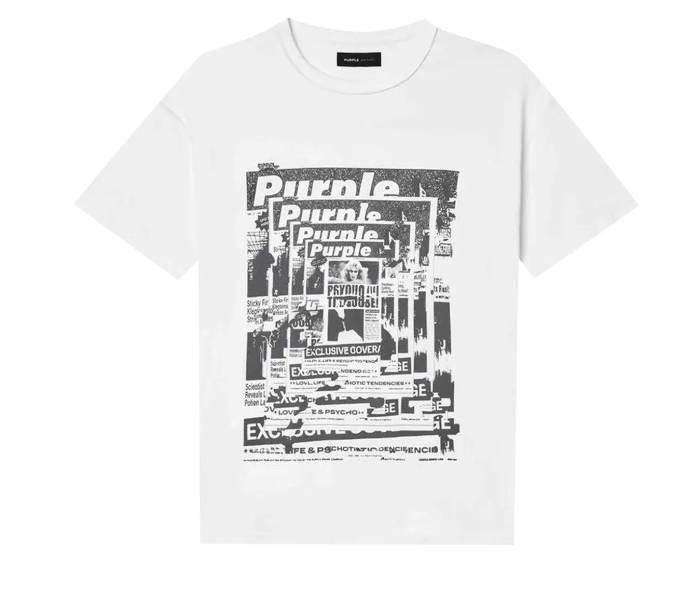 Purple Brand Graphic Tee