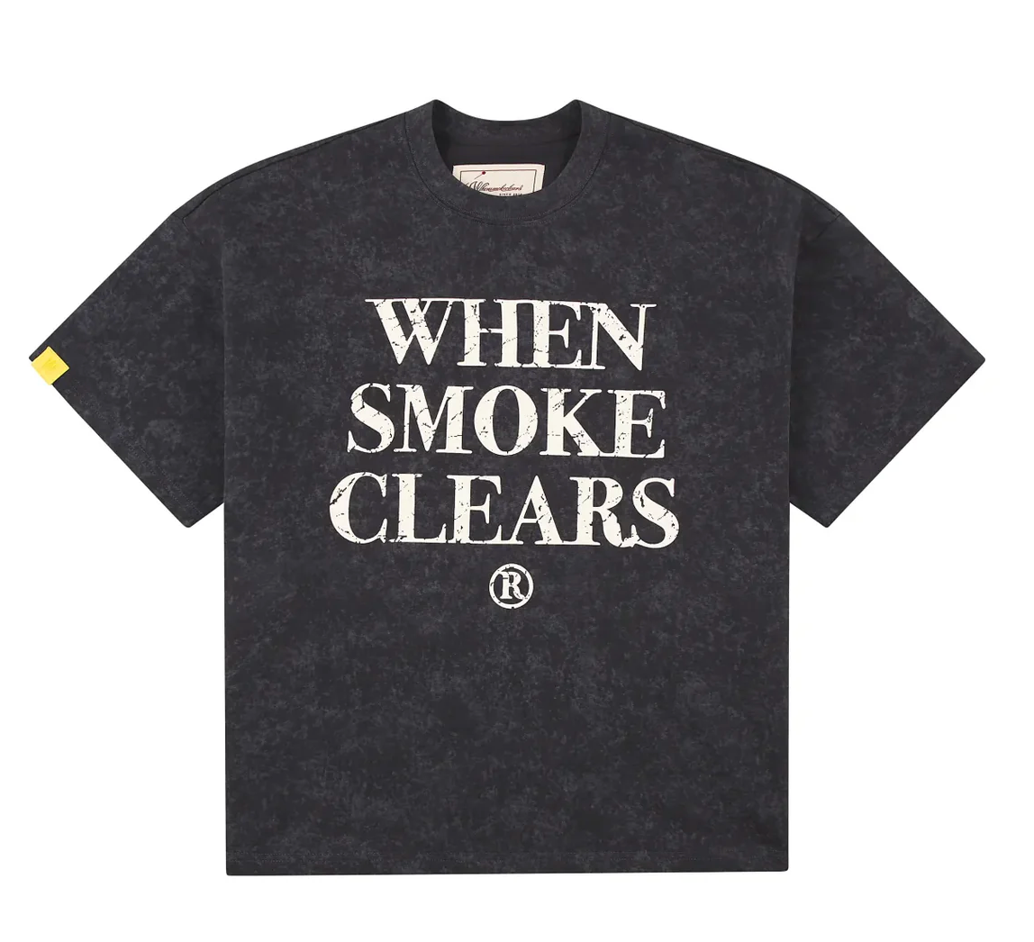 When Smoke Clears Diamond Tee