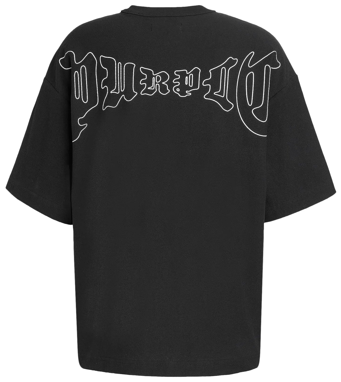 Purple Brand Black Arched Tee
