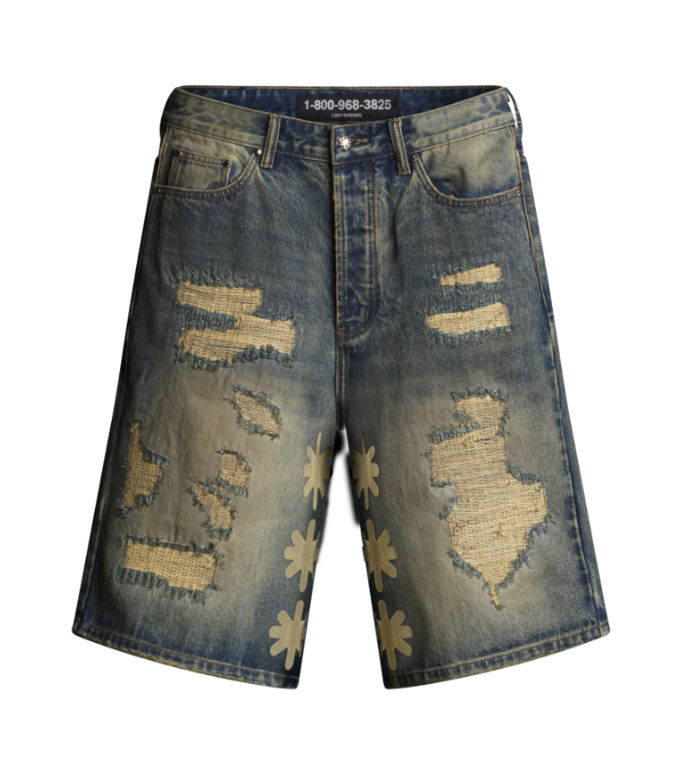 LostShdws Denim Shorts