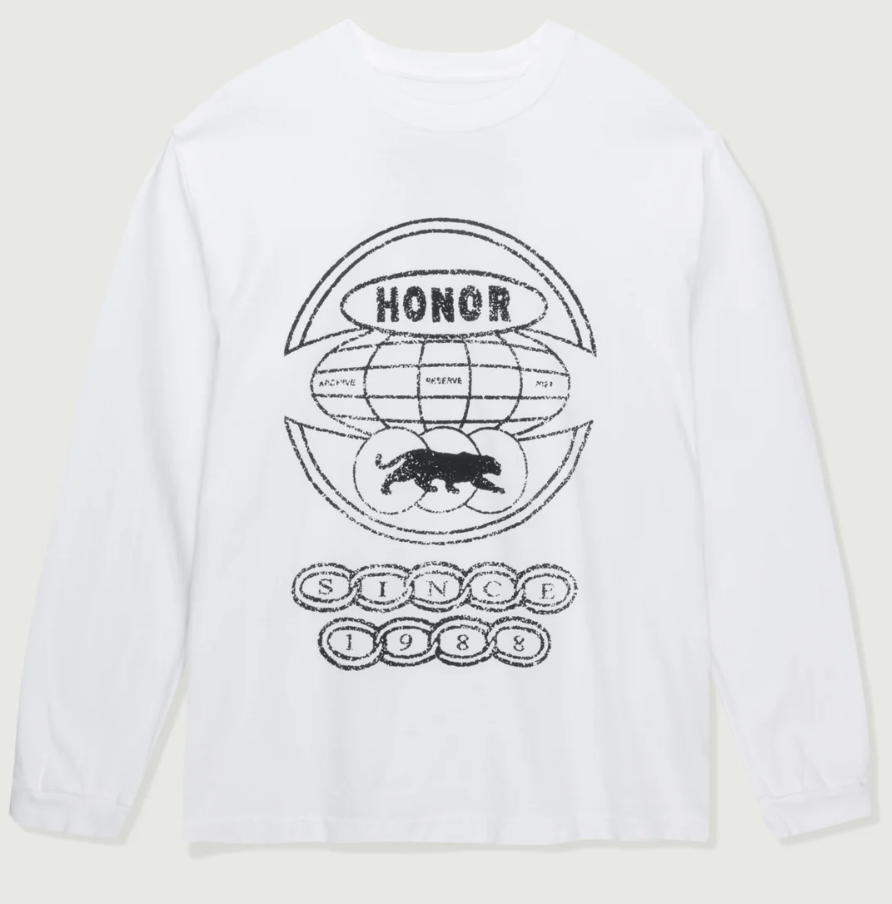 Honor the Gift Global Logo Long Sleeve Tee