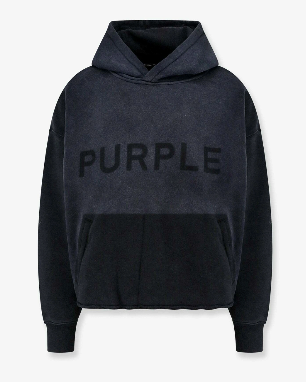 Purple Brand Black Hoodie