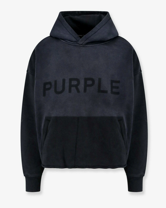 Purple Brand Black Hoodie