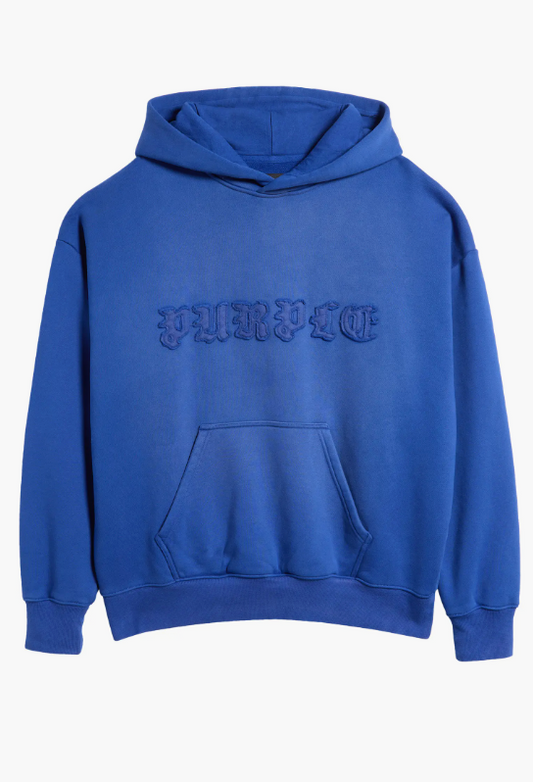 Purple Brand Blue Hoodie