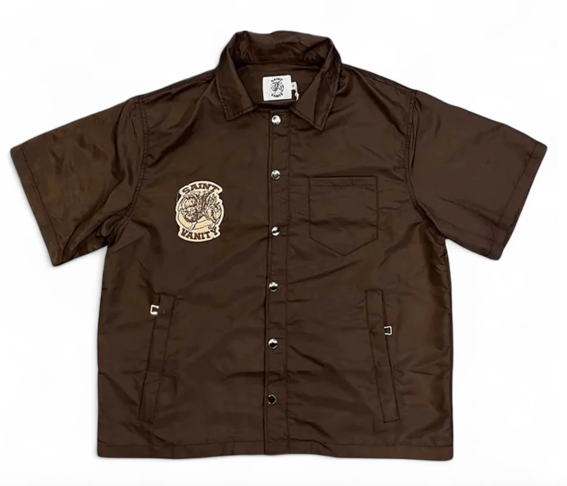 Saint Vanity Nylon Button Up