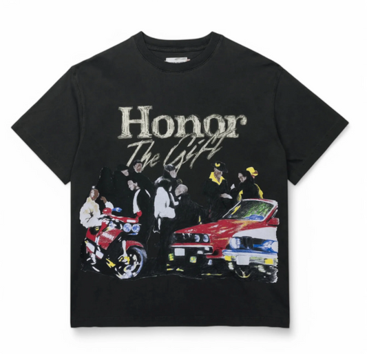 Honor the Gift Black Graphic Tee